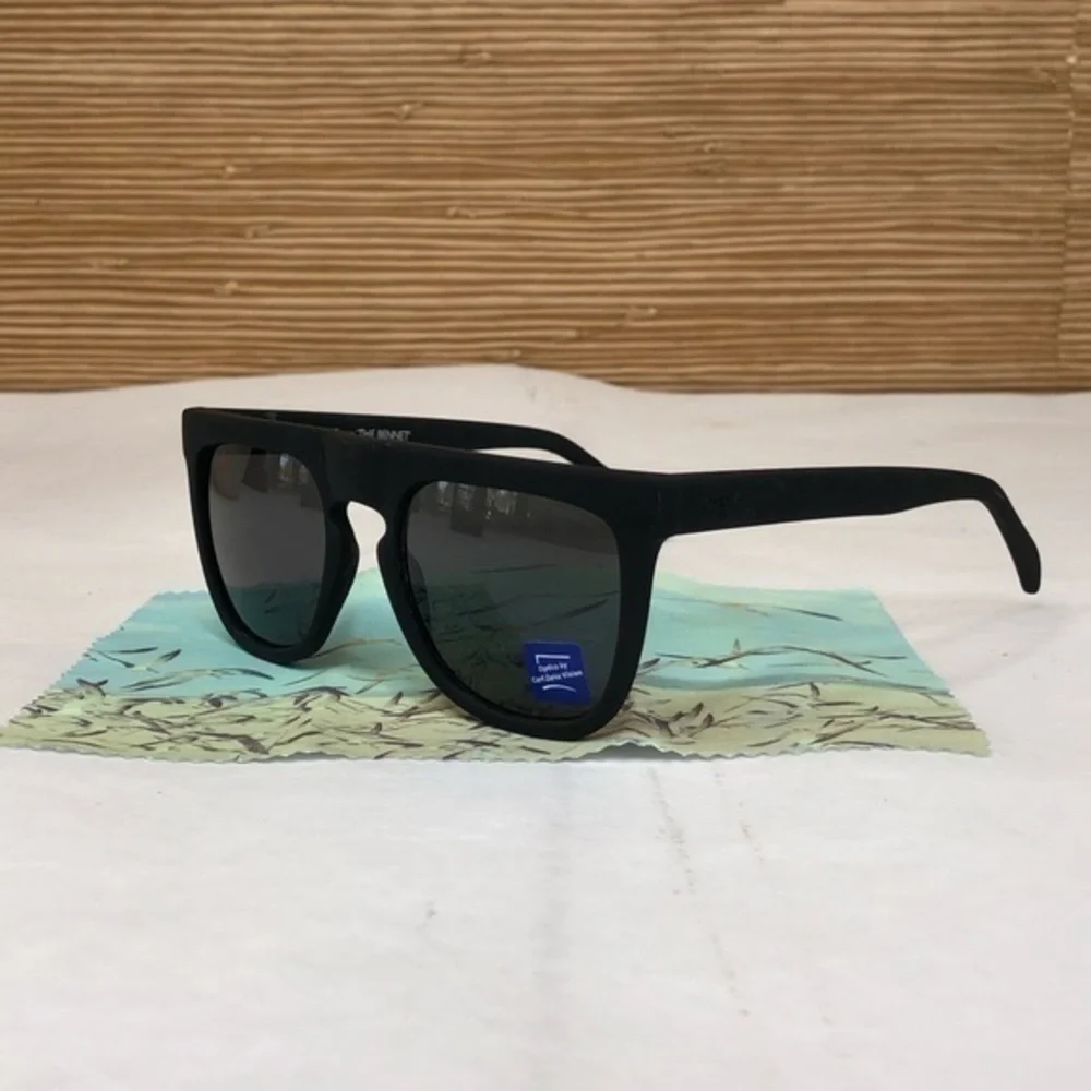 KOMONO Sunglasses NEW Bennet CZ Black Rubber